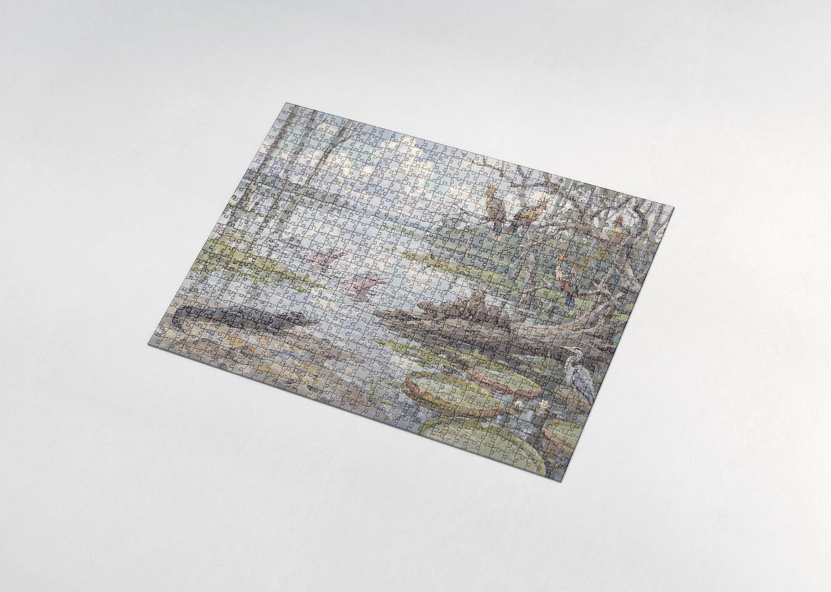 Amazon River Wildlife jigsaw puzzle - assembled puzzle