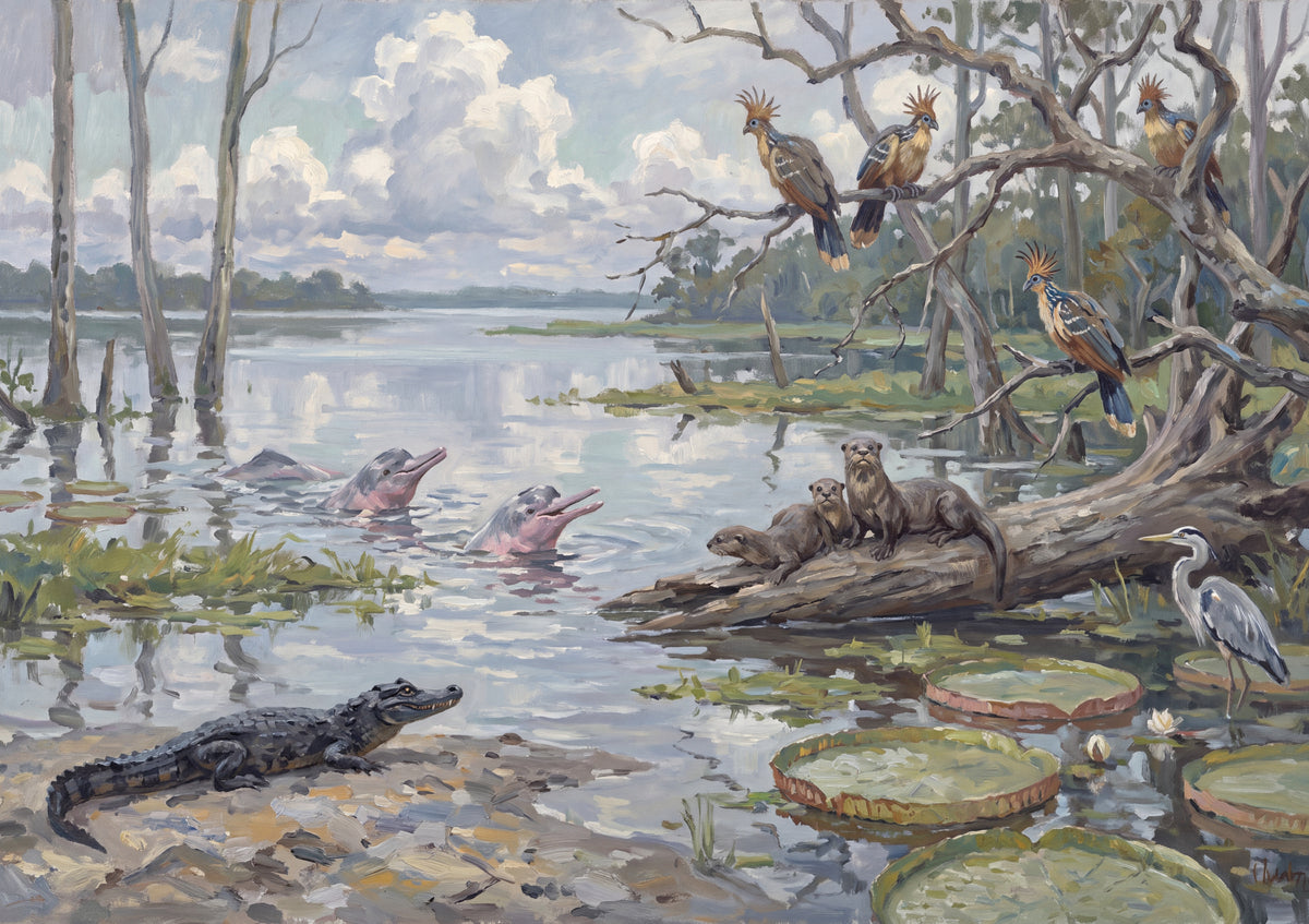 Amazon River Wildlife jigsaw puzzle