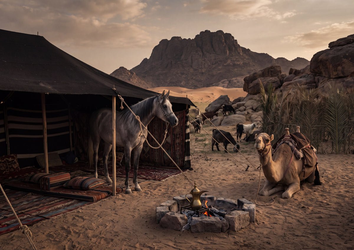 Arabian at the Bedouin Camp jigsaw puzzle