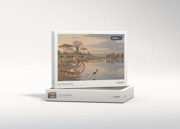 At the Watering Hole jigsaw puzzle - gift box
