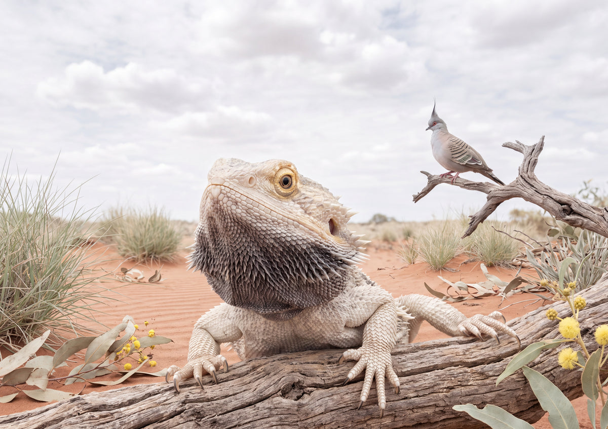 Bearded Dragon Portrait jigsaw puzzle