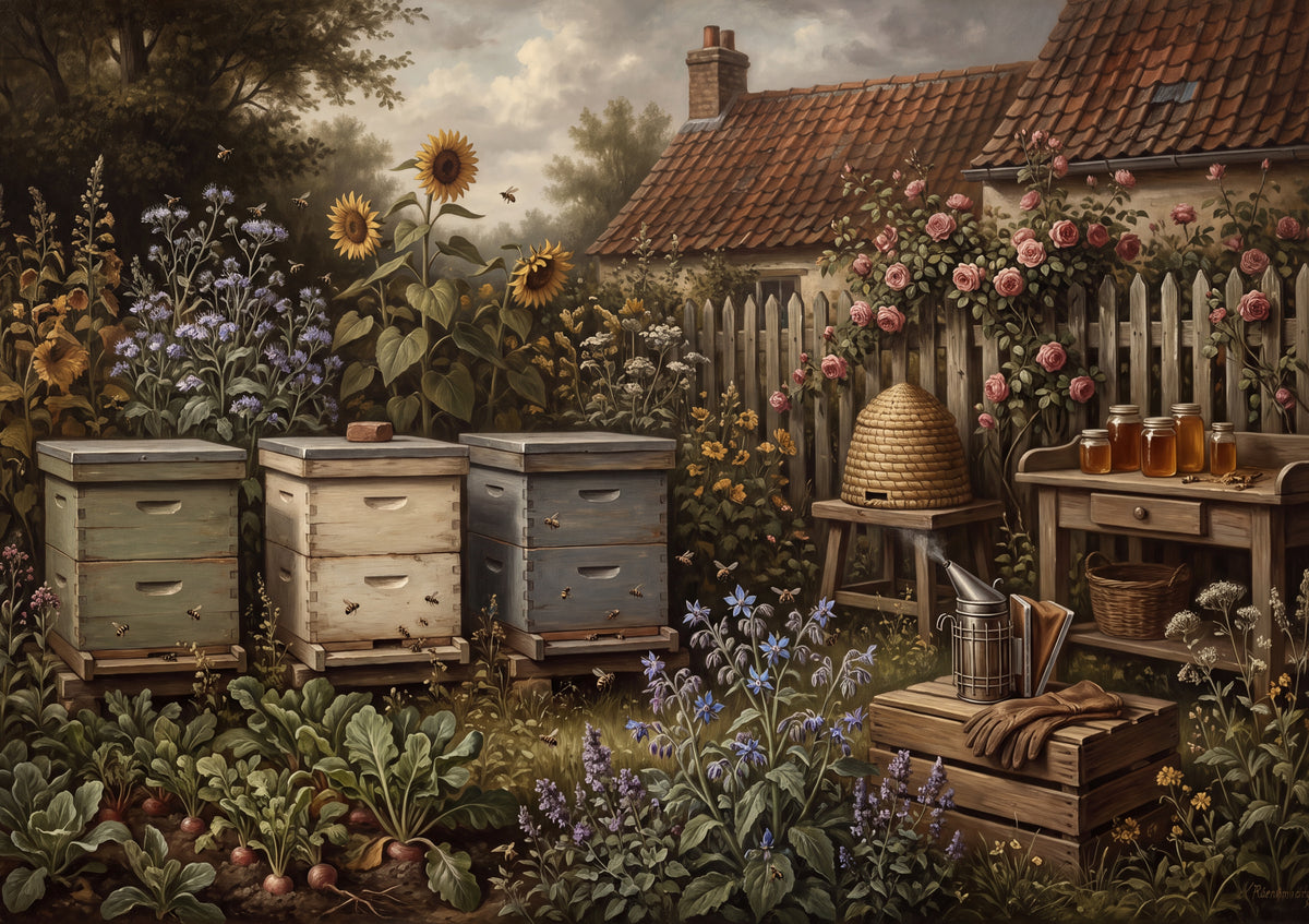 Beekeeper's Garden in Summer jigsaw puzzle