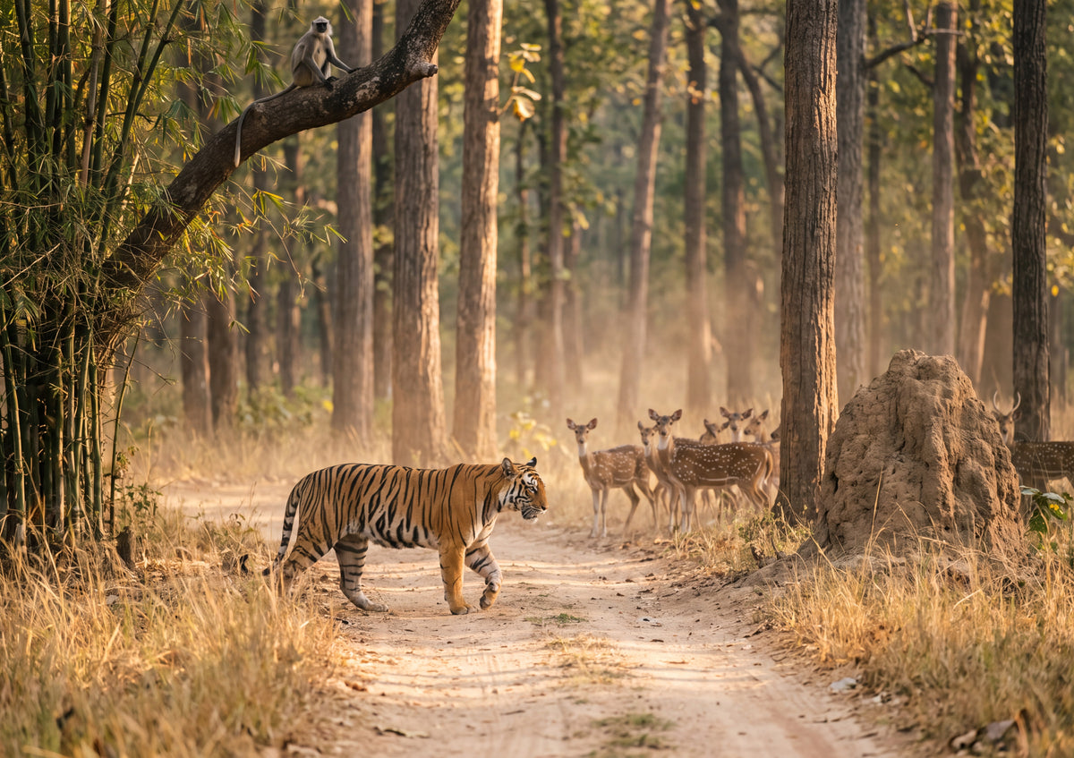 Bengal Tiger in the Jungle jigsaw puzzle