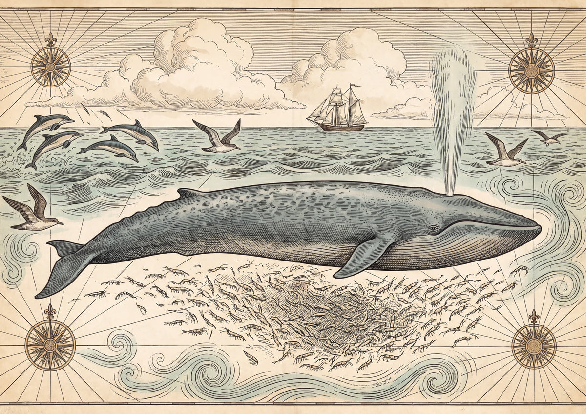 Blue Whale in the Open Ocean jigsaw puzzle