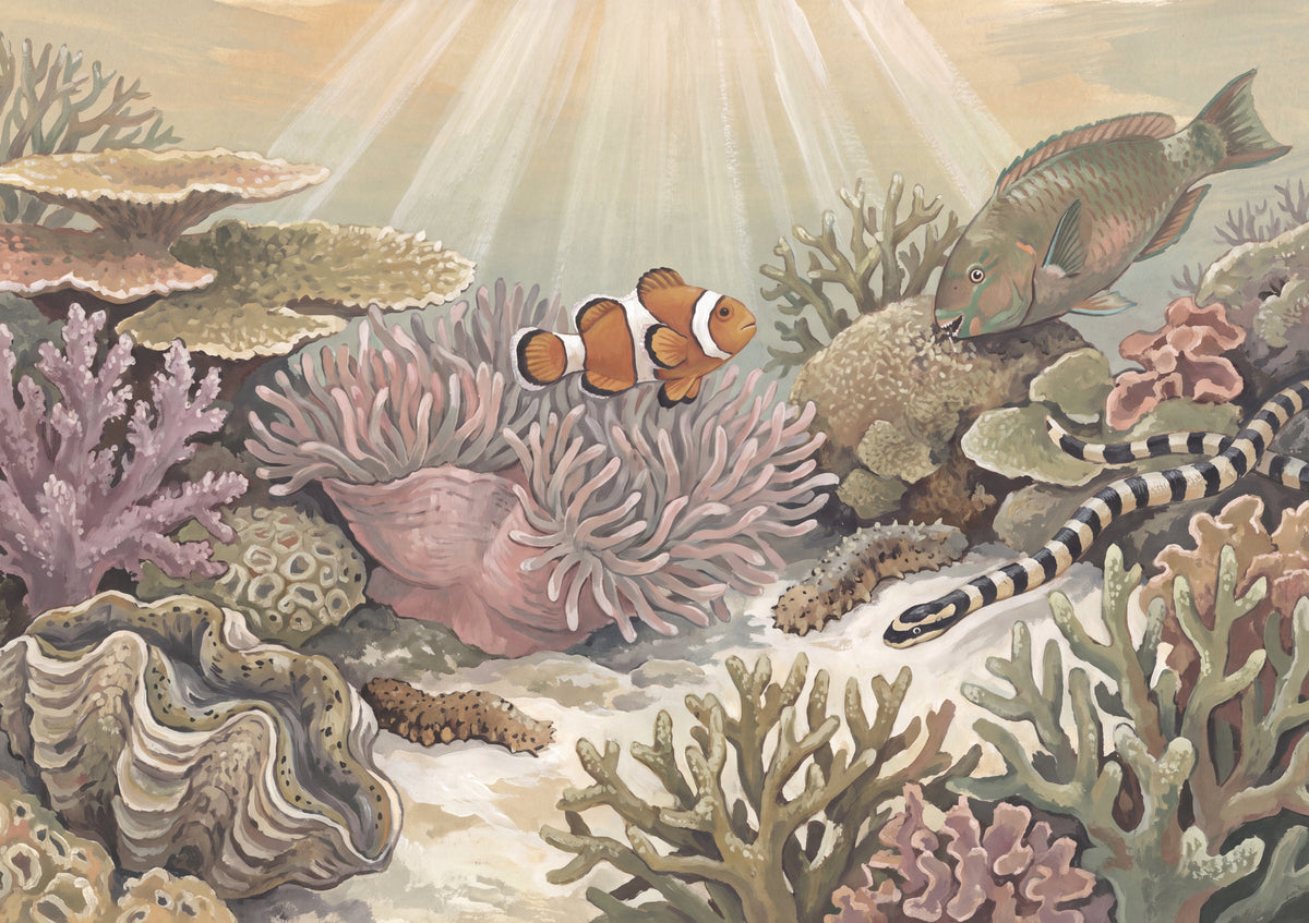 Clownfish Among the Coral Garden jigsaw puzzle