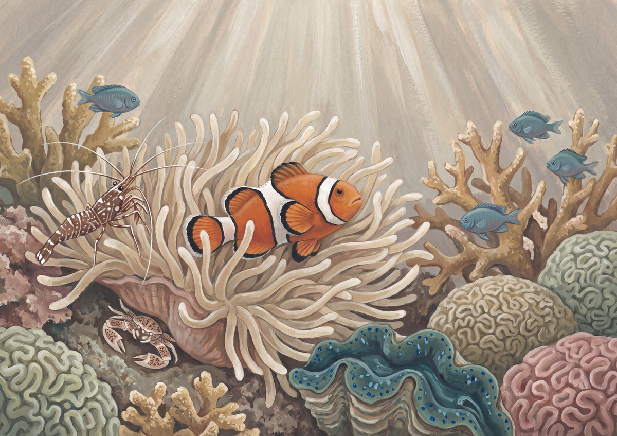 Clownfish in the Sea Anemone jigsaw puzzle