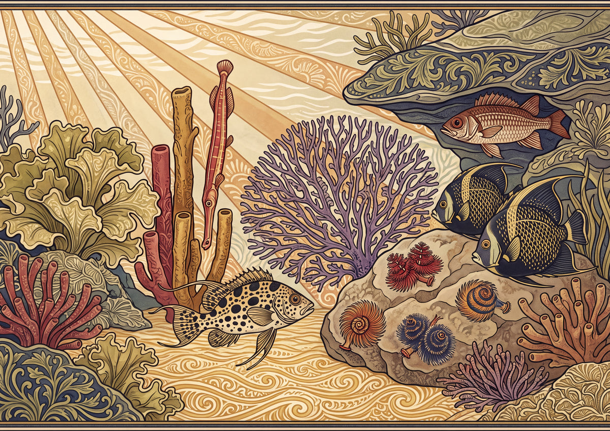Coral Garden in the Afternoon Light jigsaw puzzle