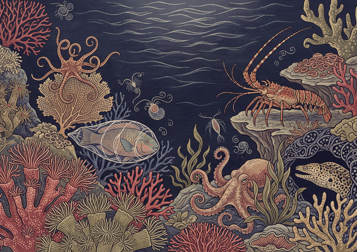 Coral Reef at Night jigsaw puzzle