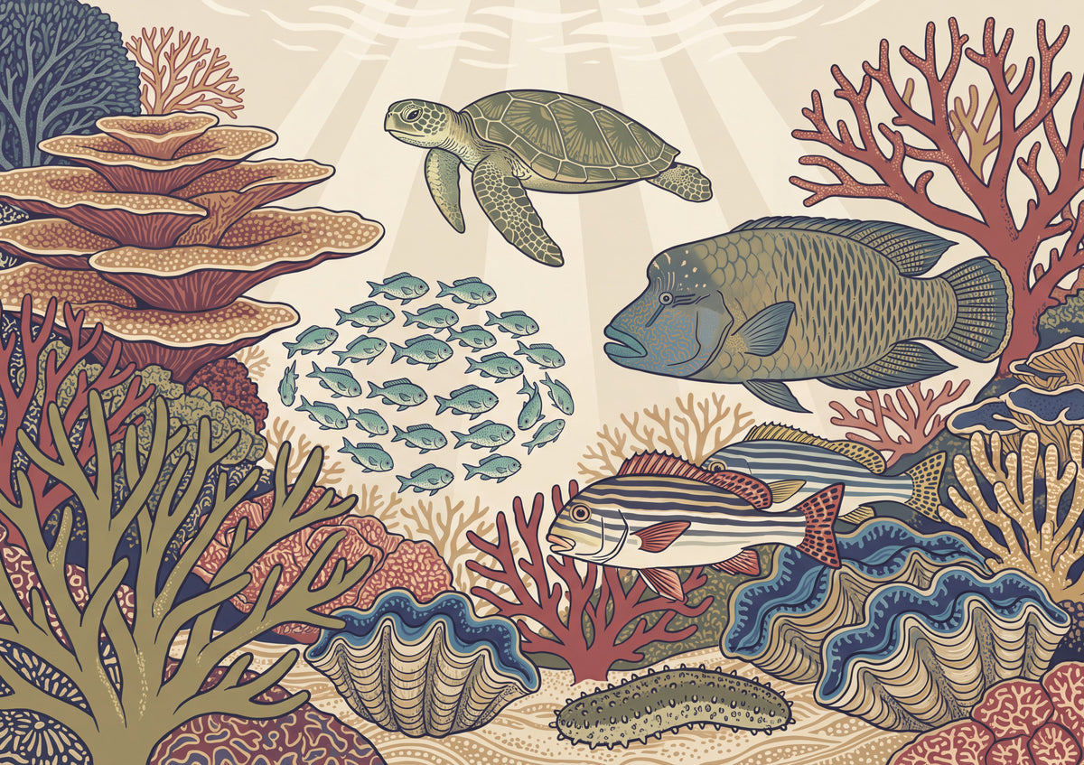 Coral Reef at the Great Barrier jigsaw puzzle