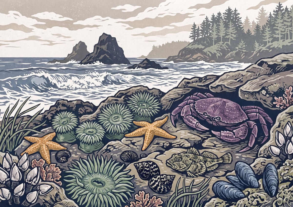 Crab in the Tide Pool jigsaw puzzle