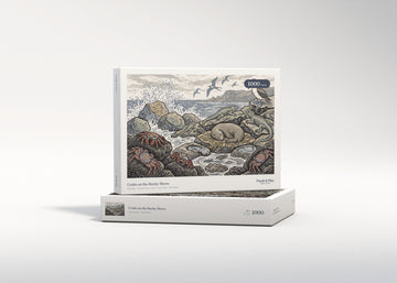 Crabs on the Rocky Shore jigsaw puzzle - gift box