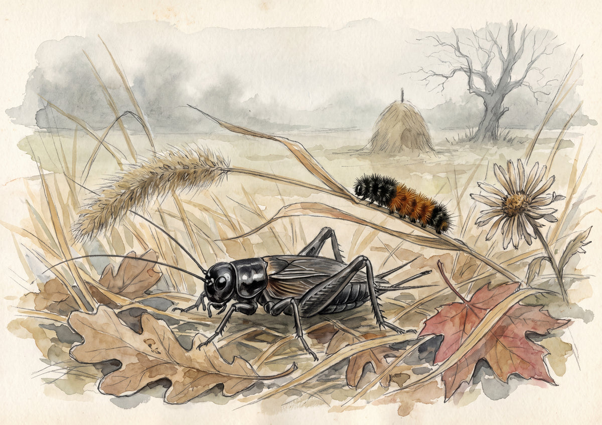 Cricket in the Autumn Grass jigsaw puzzle
