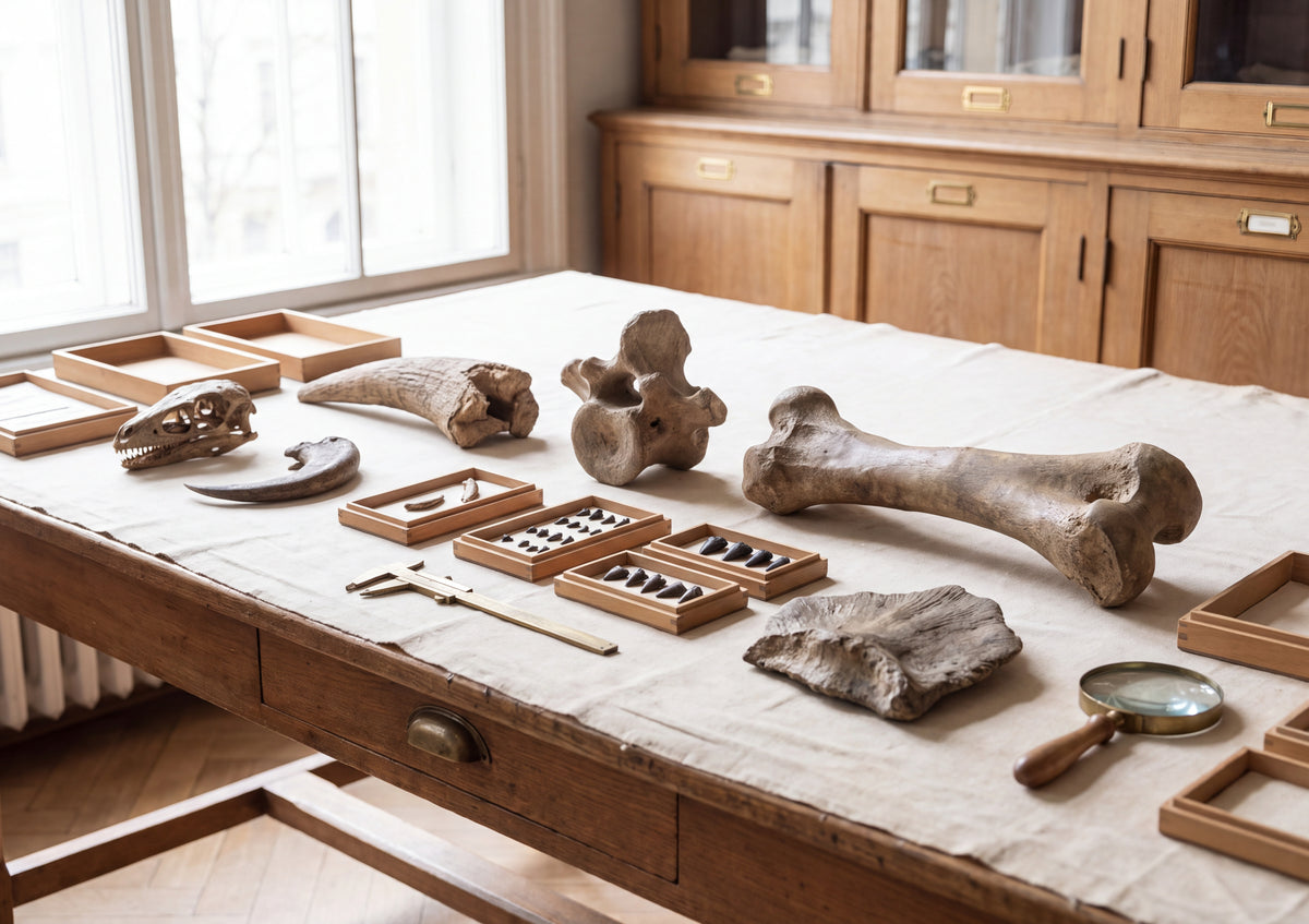 Dinosaur Bones Field Guide Plate jigsaw puzzle