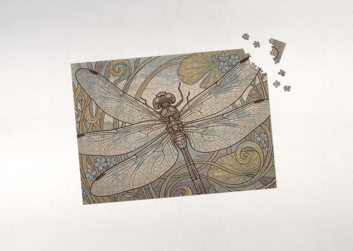 Dragonfly Wings Close Up jigsaw puzzle - puzzle with loose pieces