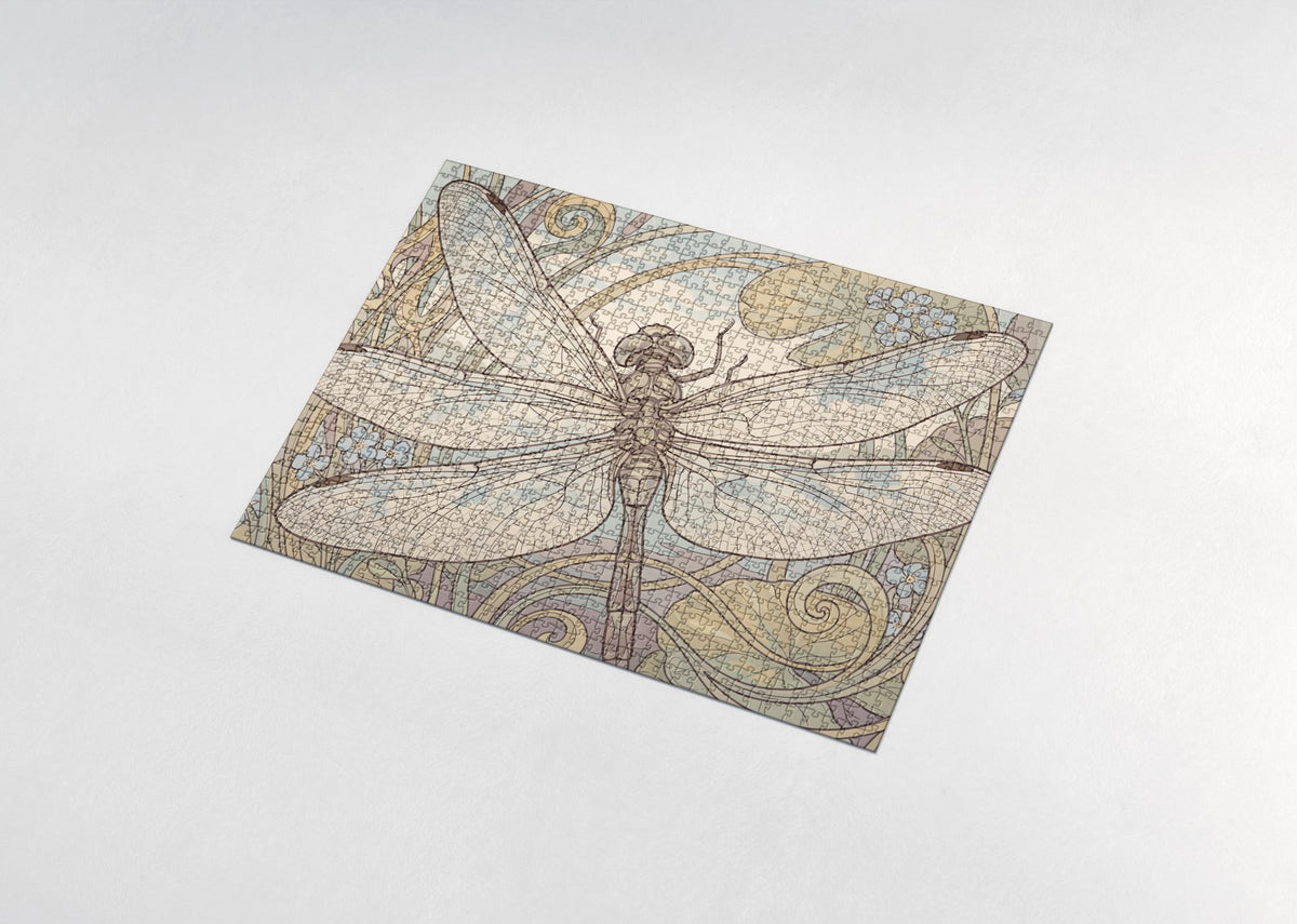 Dragonfly Wings Close Up jigsaw puzzle - assembled puzzle