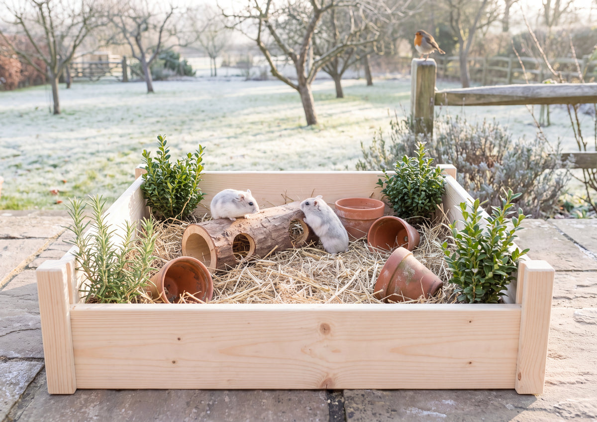 Dwarf Hamsters in the Garden jigsaw puzzle