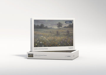 Fireflies in the Summer Meadow jigsaw puzzle - gift box