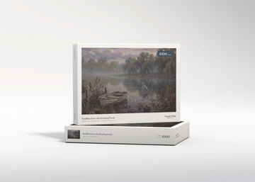 Fireflies Over the Evening Pond jigsaw puzzle - gift box