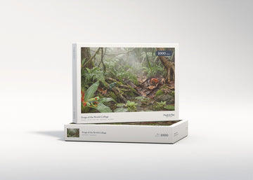 Frogs of the World Collage jigsaw puzzle - gift box