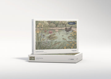 Garden Pond Life jigsaw puzzle - gift box