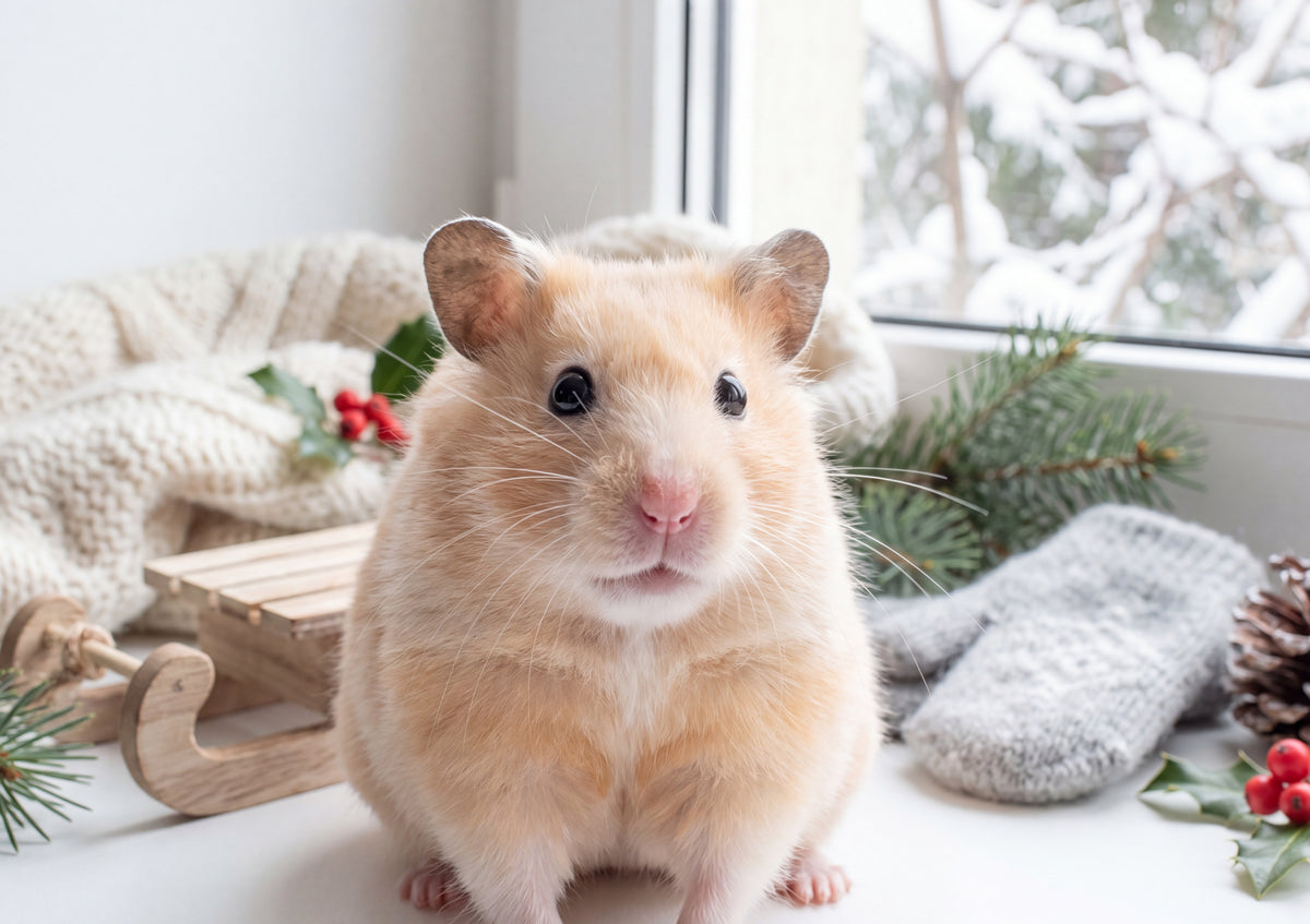 Golden Hamster Portrait jigsaw puzzle