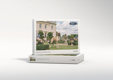 Great Dane on the Estate Lawn jigsaw puzzle - gift box