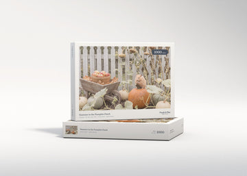 Hamster in the Pumpkin Patch jigsaw puzzle - gift box