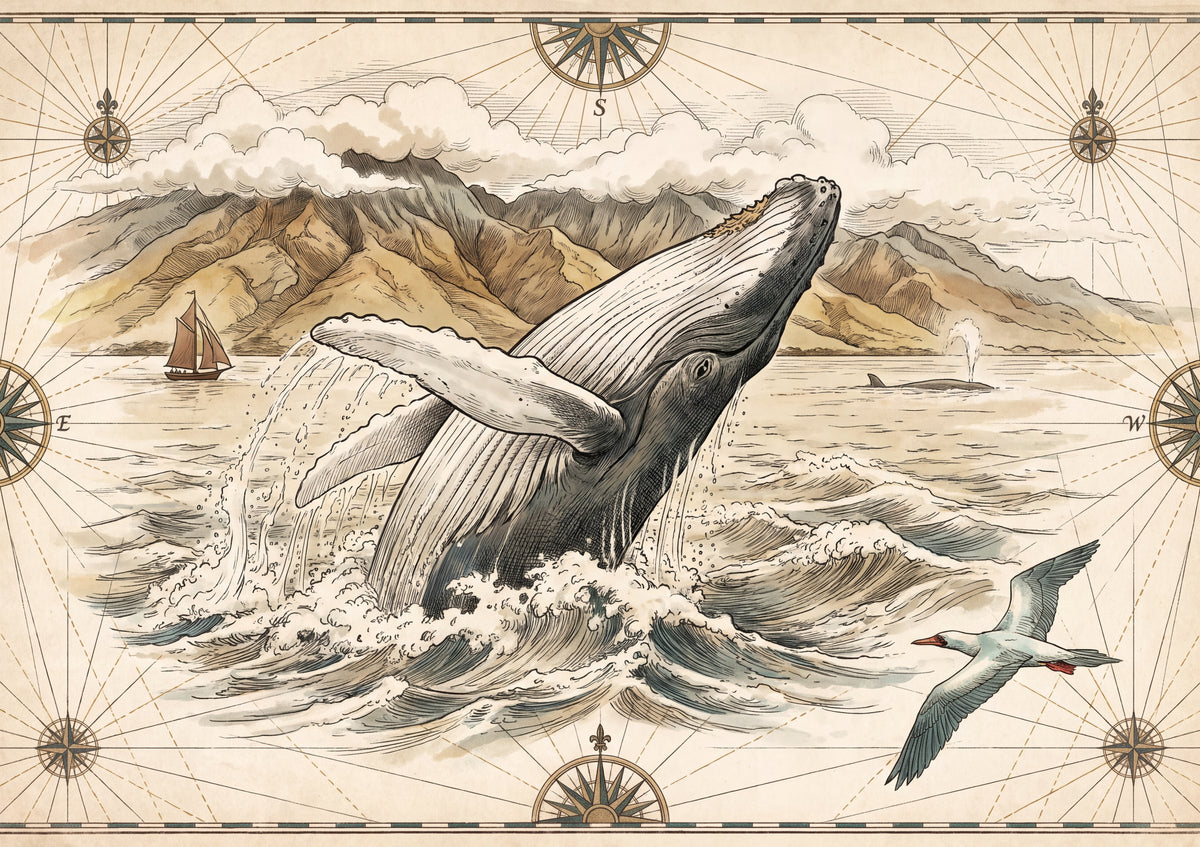 Humpback Whale Breaching jigsaw puzzle