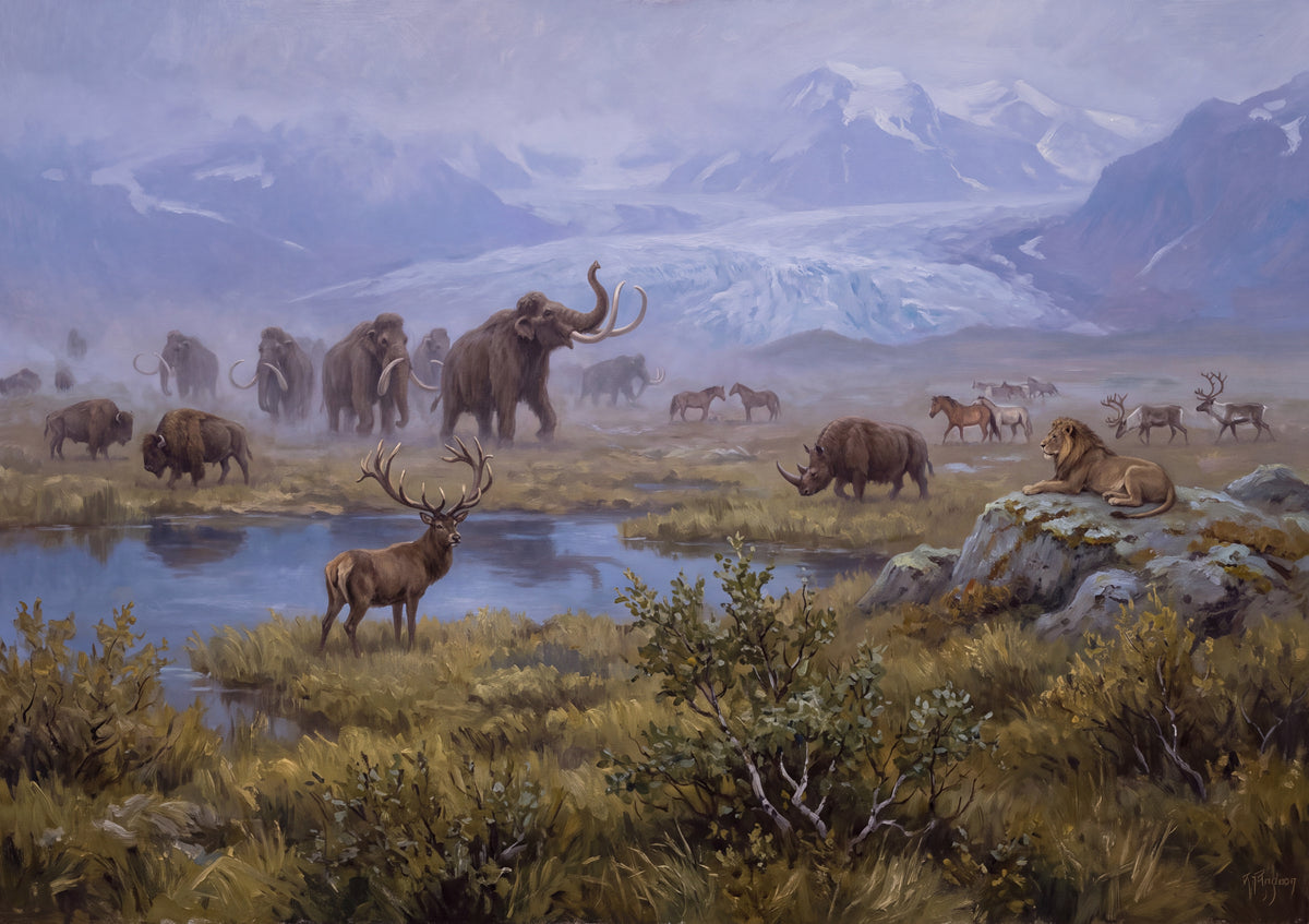 Ice Age Animals Collage jigsaw puzzle