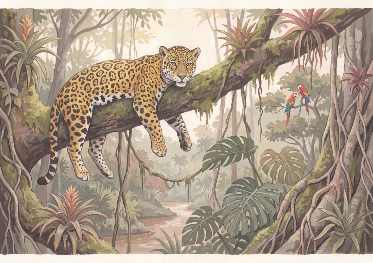 Jaguar in the Amazon Rainforest jigsaw puzzle