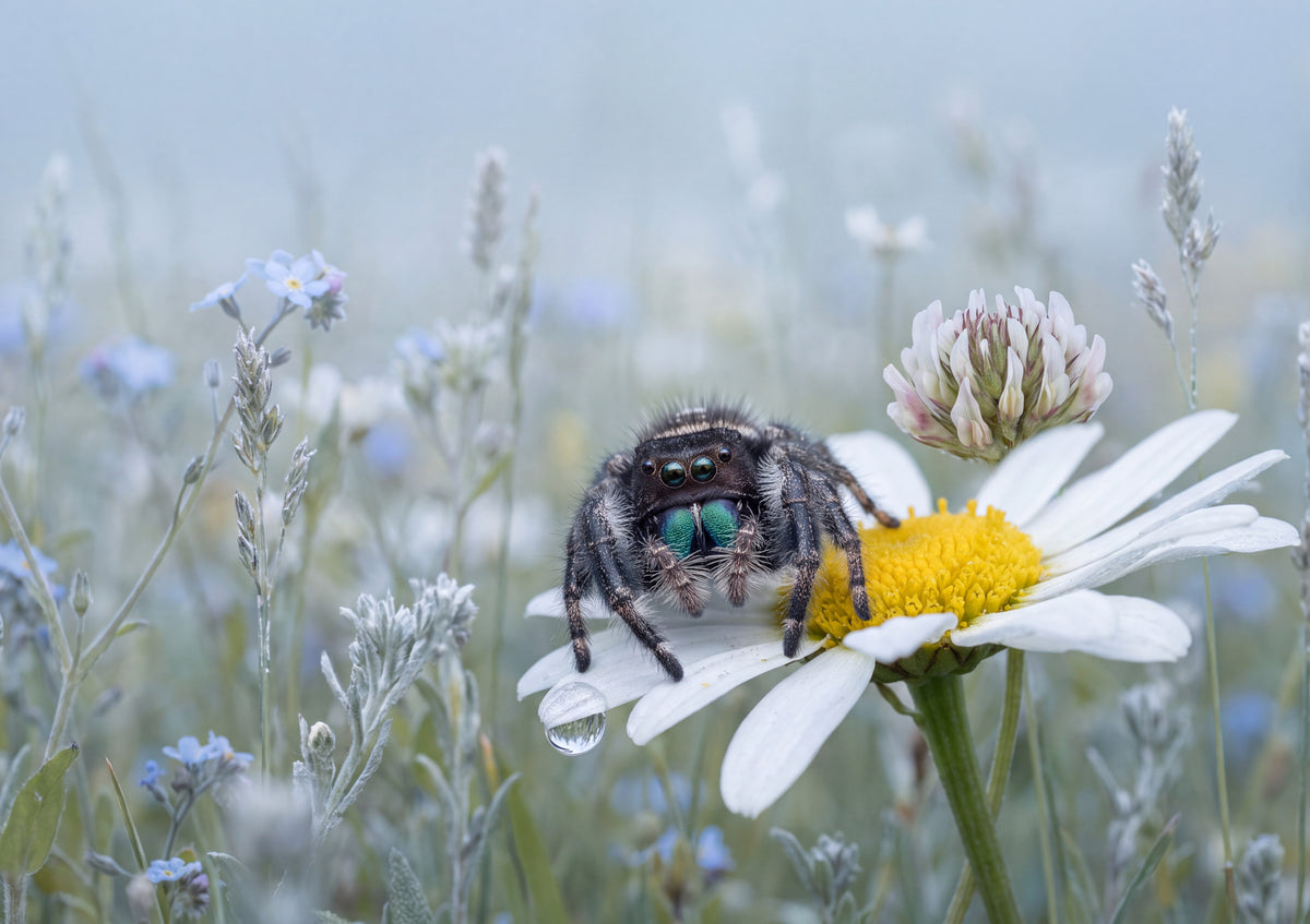 Jumping Spider Portrait jigsaw puzzle