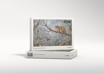 Kinkajou in the Night Canopy jigsaw puzzle - gift box
