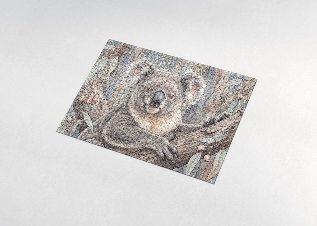 Koala Portrait jigsaw puzzle - assembled puzzle