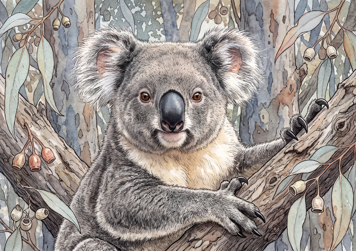 Koala Portrait jigsaw puzzle