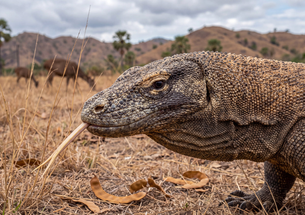 Komodo Dragon Portrait jigsaw puzzle