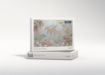 Leafy Sea Dragon in the Kelp jigsaw puzzle - gift box