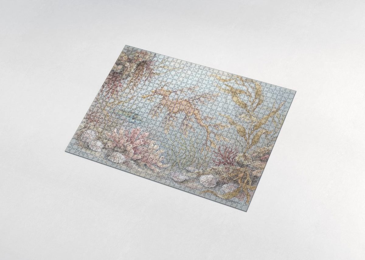 Leafy Sea Dragon in the Kelp jigsaw puzzle - assembled puzzle