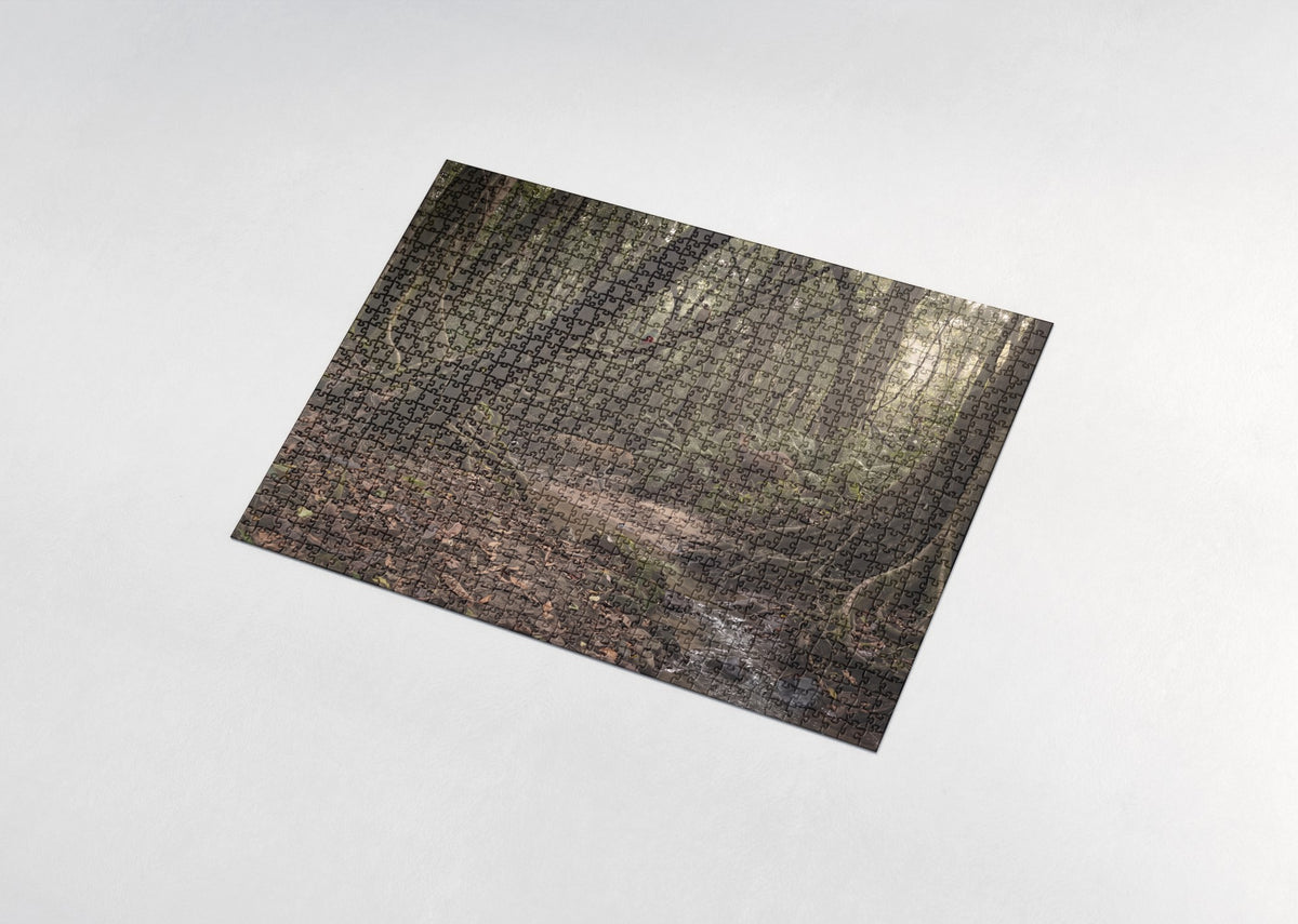 Leopard in the Riverine Forest jigsaw puzzle - assembled puzzle