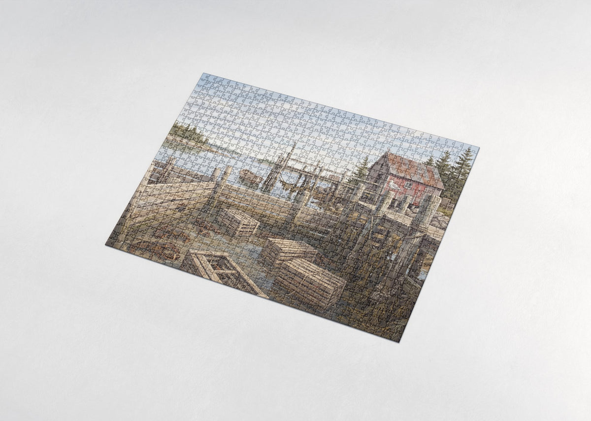Lobster Pound at the Pier jigsaw puzzle - assembled puzzle