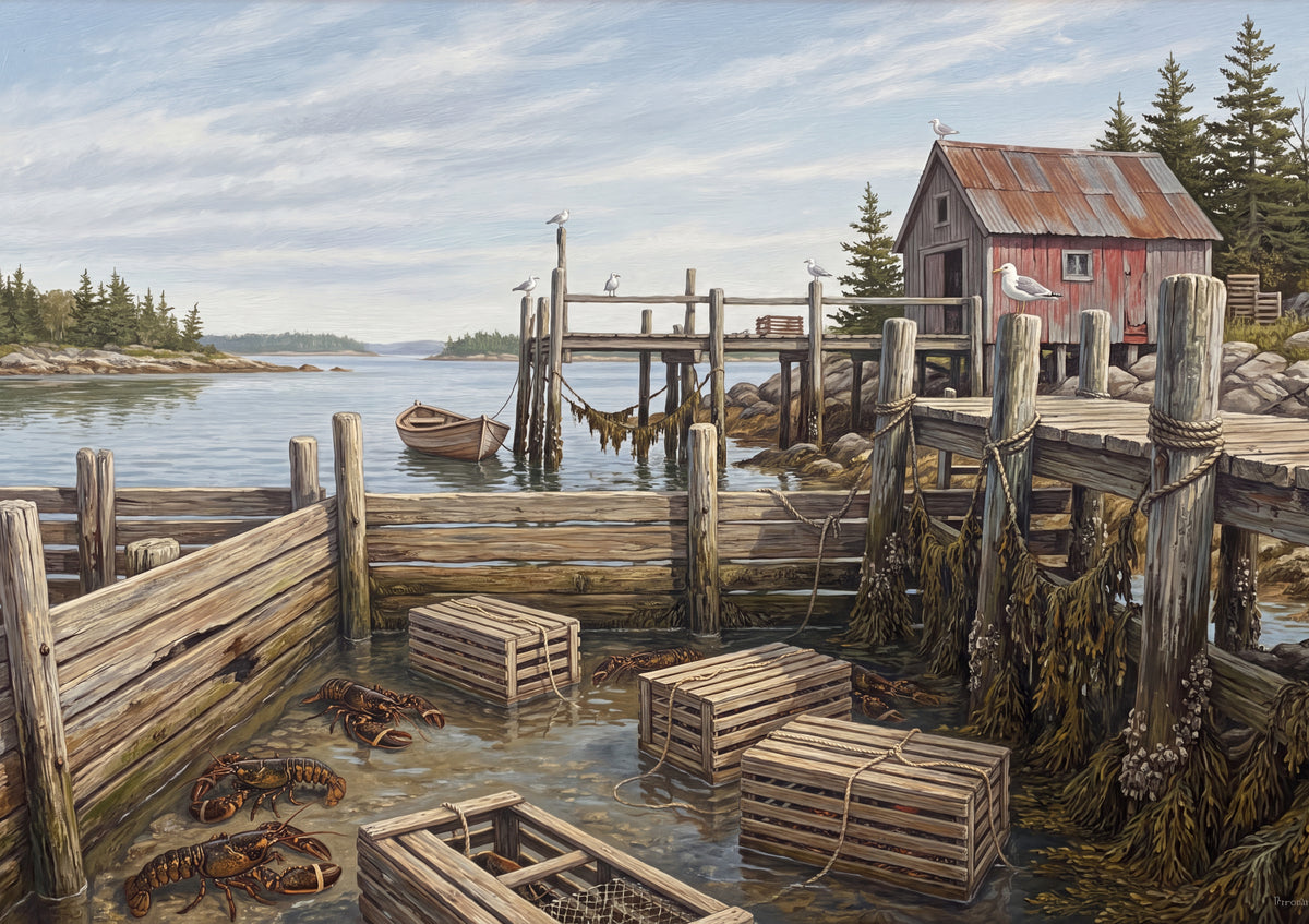Lobster Pound at the Pier jigsaw puzzle