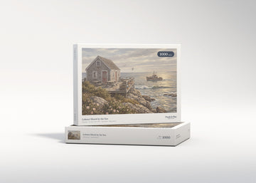 Lobster Shack by the Sea jigsaw puzzle - gift box