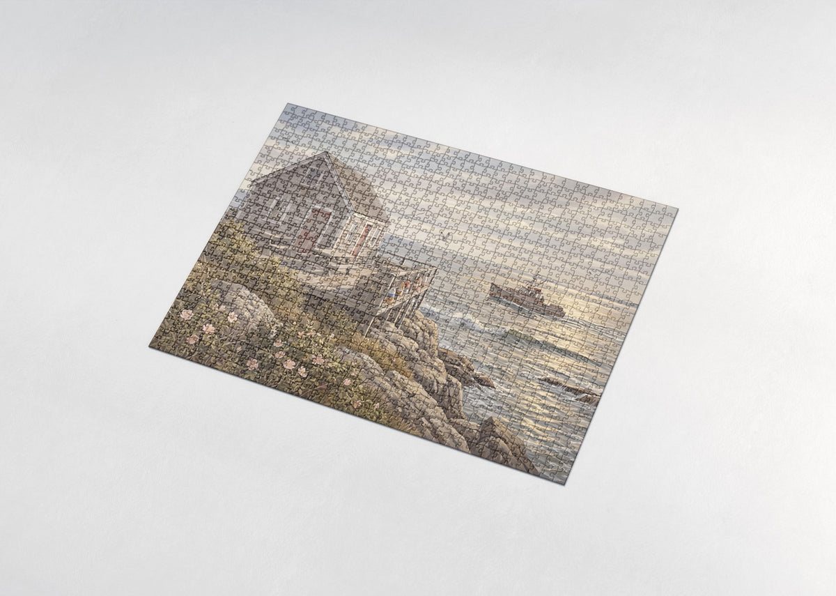 Lobster Shack by the Sea jigsaw puzzle - assembled puzzle