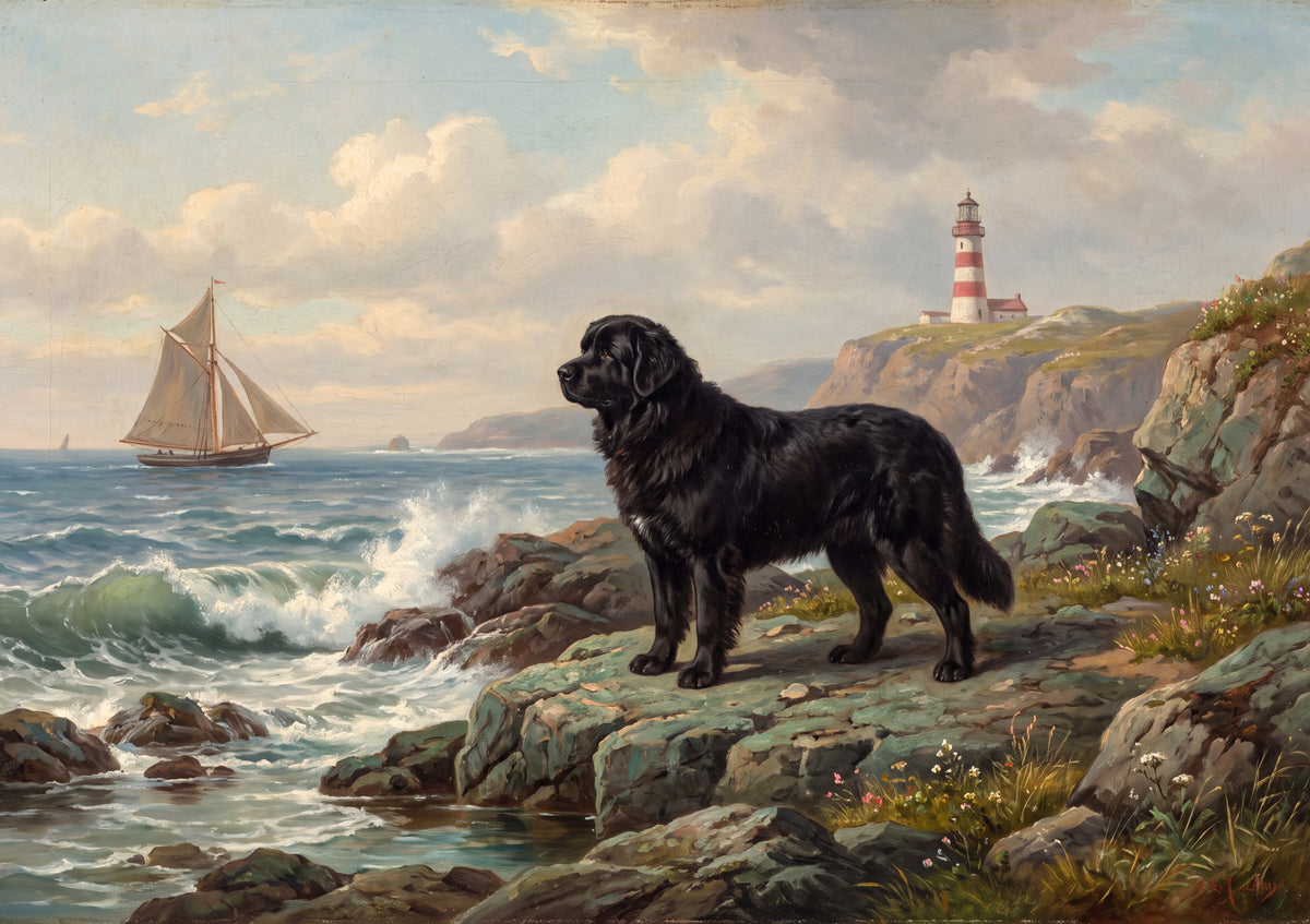 Newfoundland by the Lighthouse Coast jigsaw puzzle