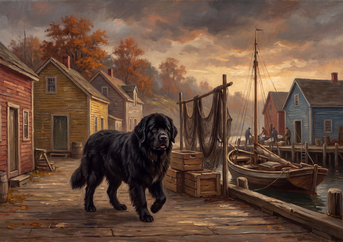 Newfoundland in the Autumn Fishing Village jigsaw puzzle