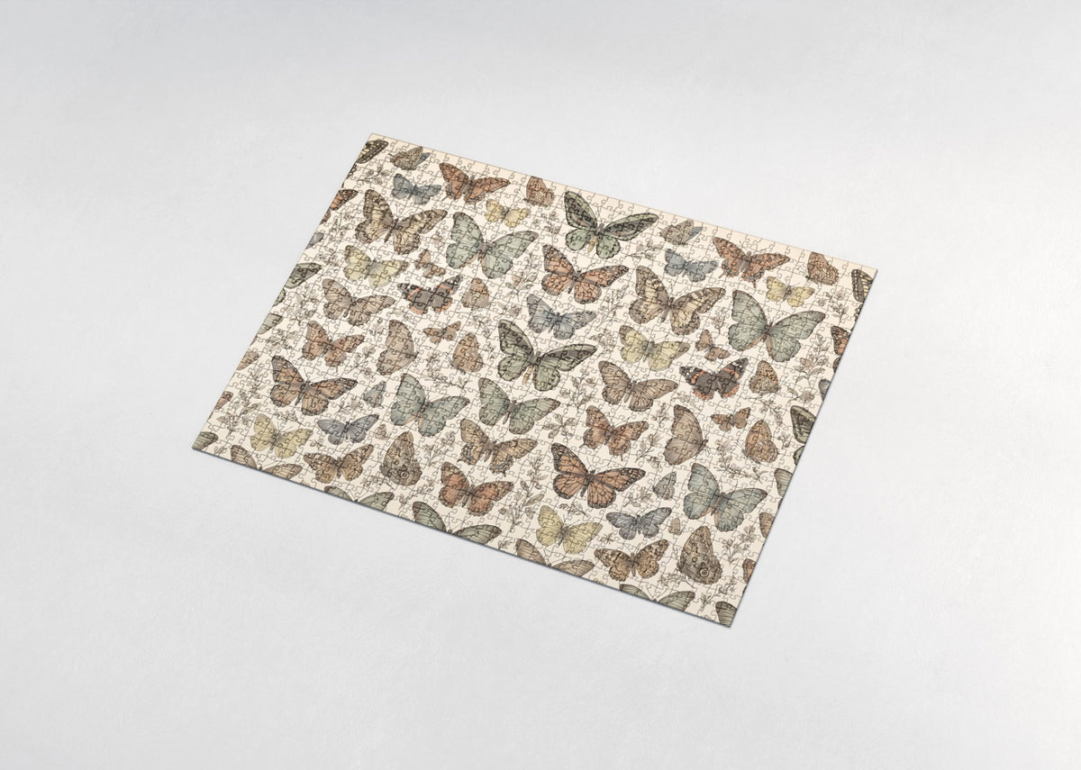 Ninety Nine Butterflies Collage jigsaw puzzle - assembled puzzle