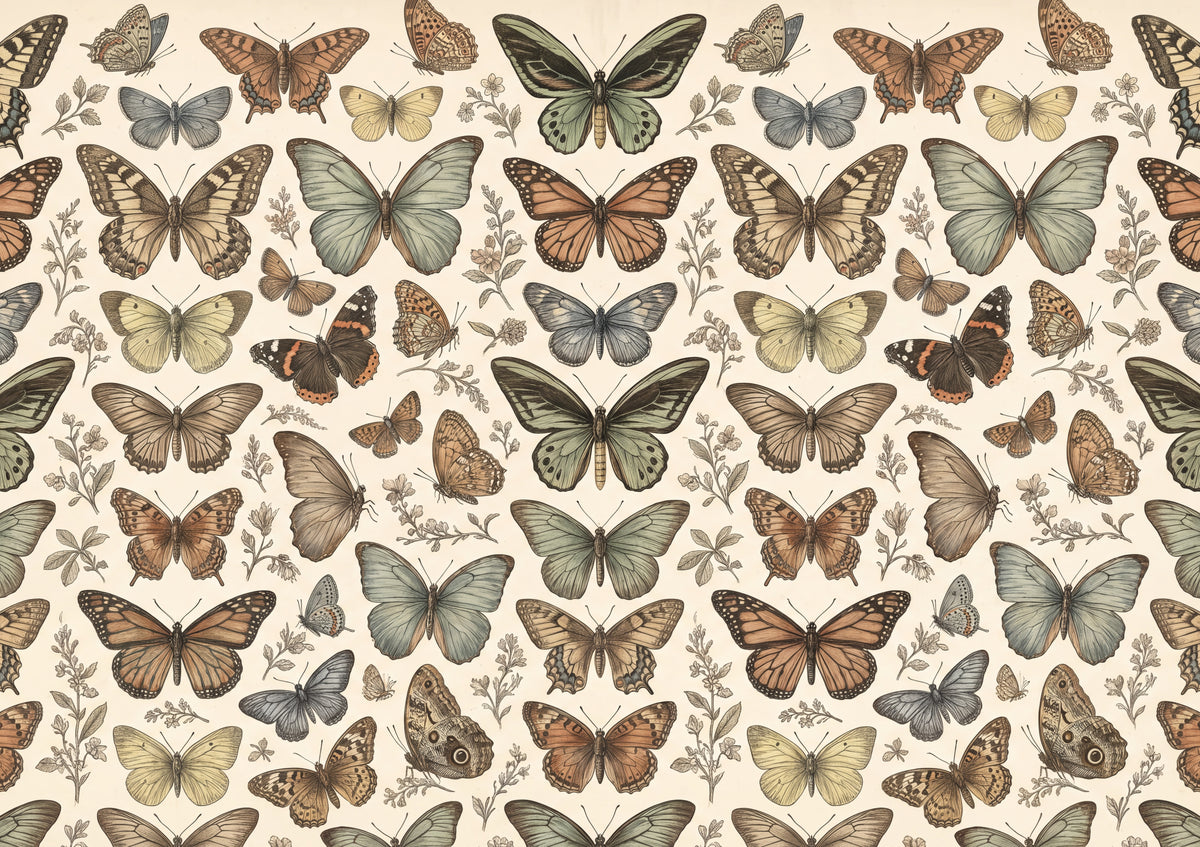 Ninety Nine Butterflies Collage jigsaw puzzle
