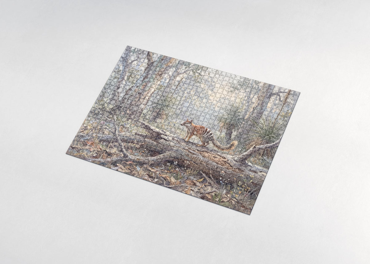 Numbat in the Woodland jigsaw puzzle - assembled puzzle