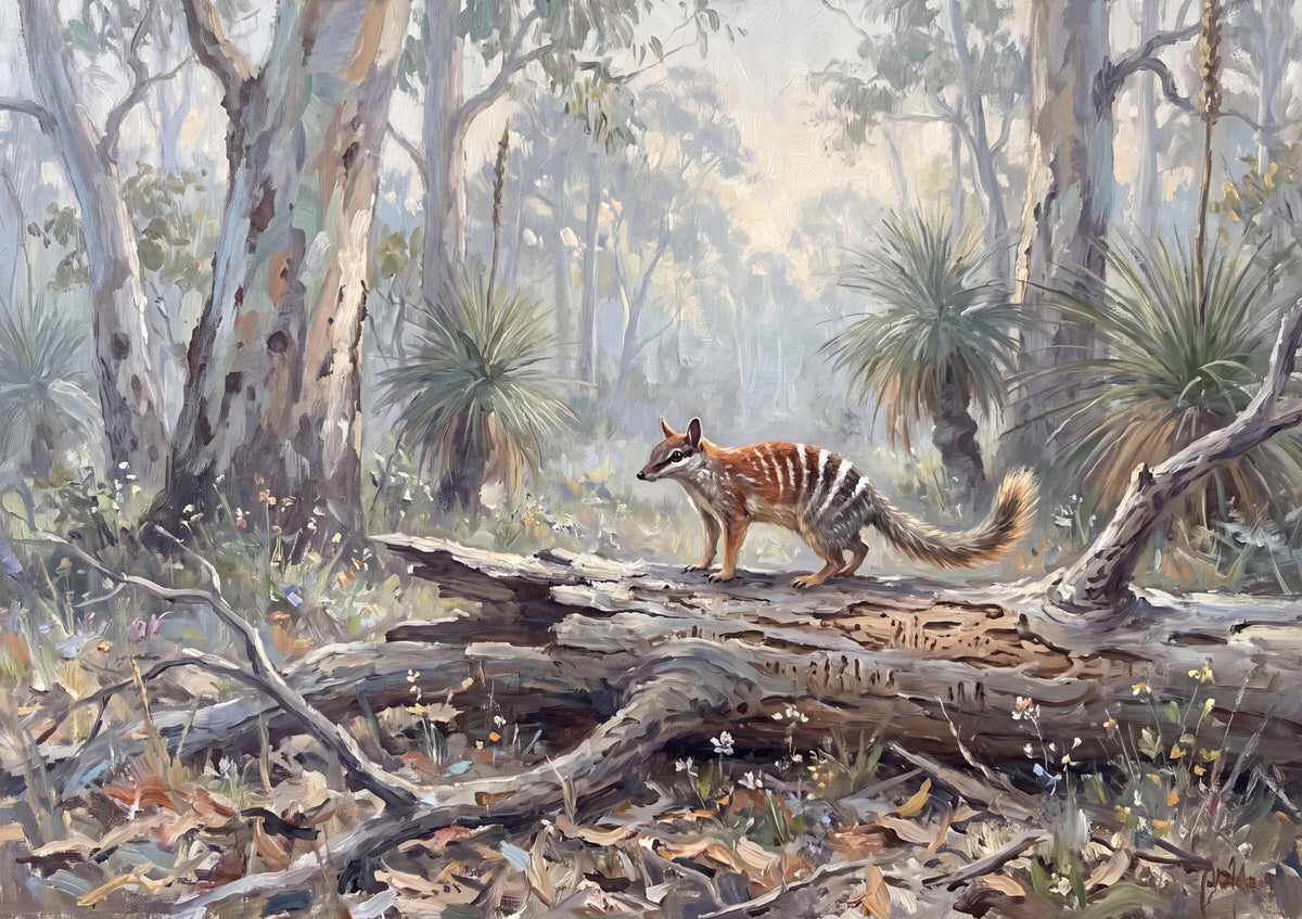 Numbat in the Woodland jigsaw puzzle