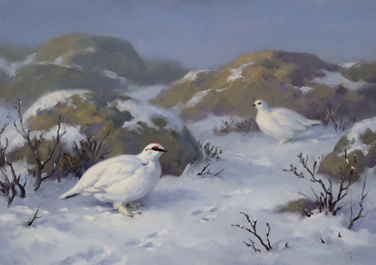 Ptarmigan in the Snow jigsaw puzzle