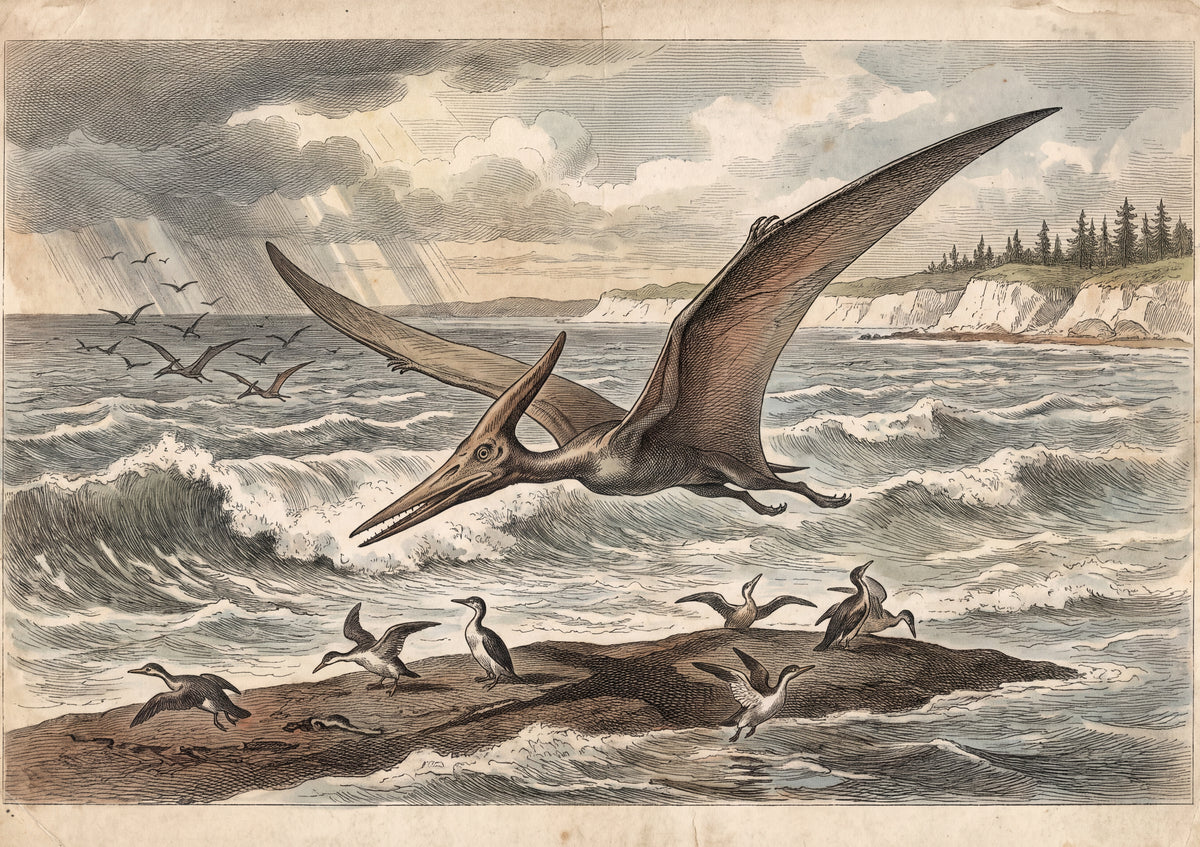 Pteranodon Over the Prehistoric Sea jigsaw puzzle